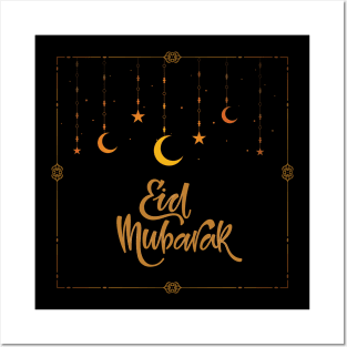 eid mubarak Posters and Art